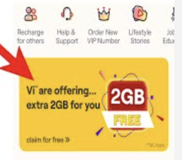 Download Vi App to Get 2GB of Data
